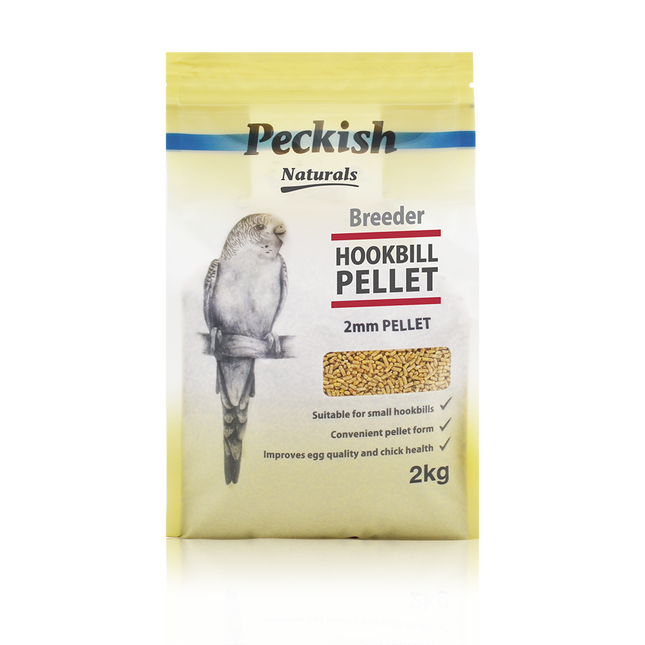 Peckish - Breeder Hookbill 2mm Pellet (2kg)