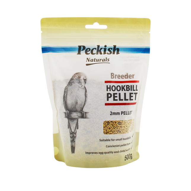 Peckish - Breeder Hookbill 2mm Pellet (500g)