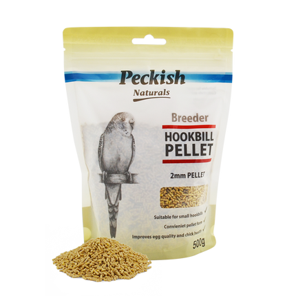 Peckish - Breeder Hookbill 2mm Pellet (500g)