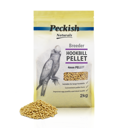 Peckish - Breeder Hookbill 4mm Pellet (2kg)