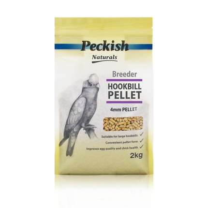 Peckish - Breeder Hookbill 4mm Pellet (2kg)