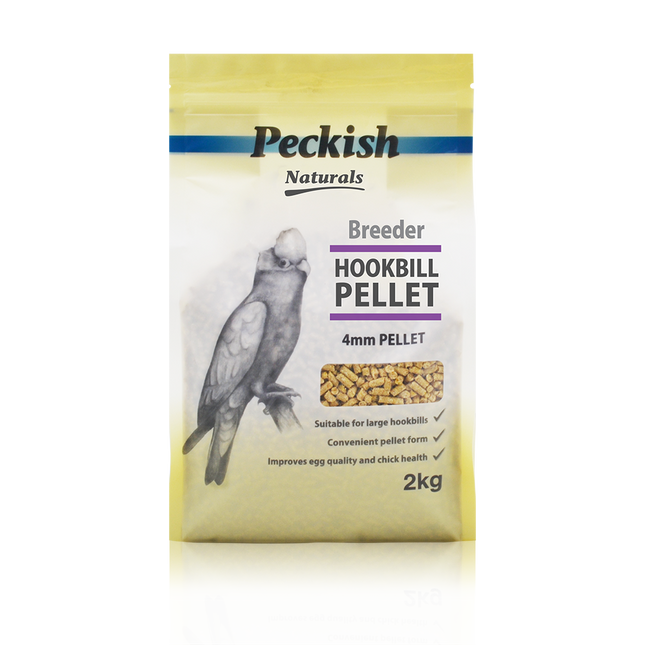 Peckish - Breeder Hookbill 4mm Pellet (2kg)