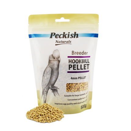 Peckish - Breeder Hookbill 4mm Pellet (500g)