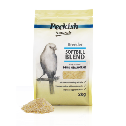 Peckish - Breeder Softbill Blend Egg & Mealworms (2kg)