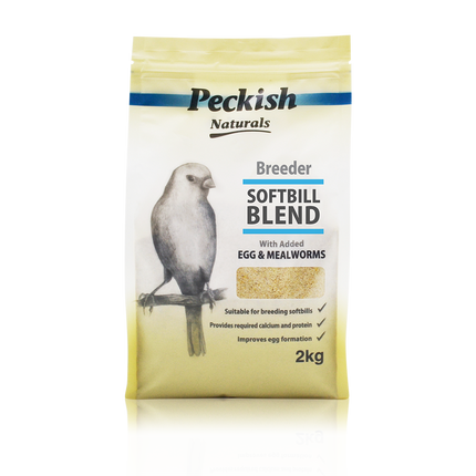 Peckish - Breeder Softbill Blend Egg & Mealworms (2kg)