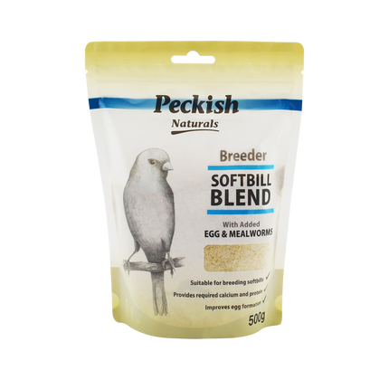 Peckish - Breeder Softbill Blend Egg & Mealworms (500g)