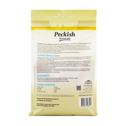 Peckish - Junior Rearing Blend Egg & Mealworms (2kg)