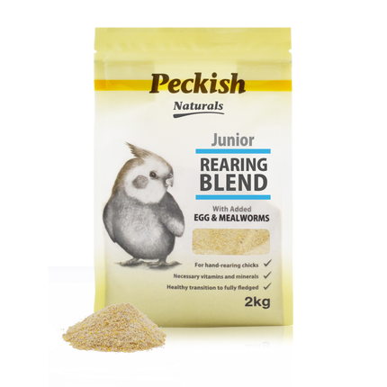 Peckish - Junior Rearing Blend Egg & Mealworms (2kg)