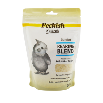 Peckish - Junior Rearing Blend Egg & Mealworms (500g)
