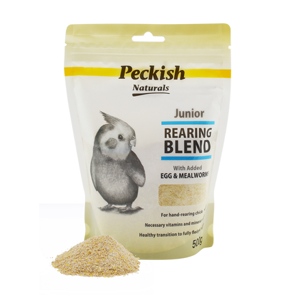 Peckish - Junior Rearing Blend Egg & Mealworms (500g)