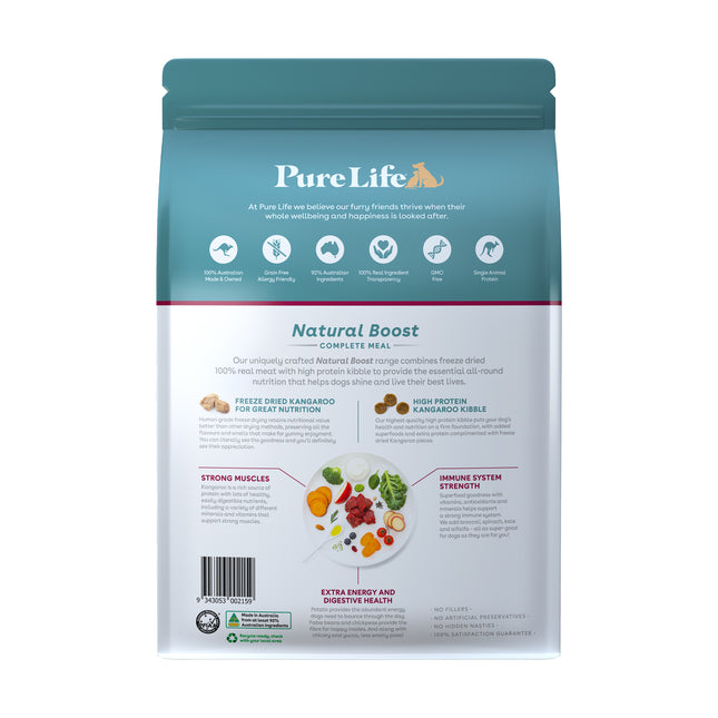 Pure Life - Natural Boost Kangaroo Dog Food (1.8kg)