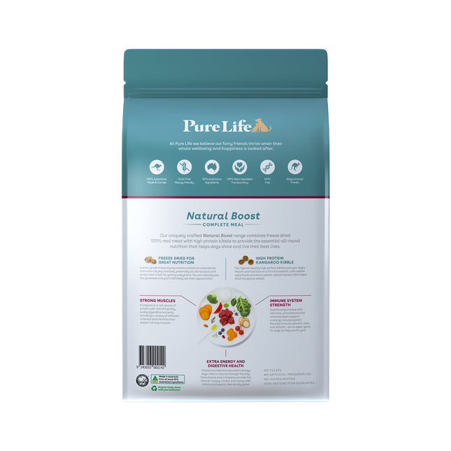 Pure Life - Natural Boost Kangaroo Dog Food (8kg)