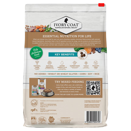 Ivory Coat - Grain Free Adult Dry Cat Food Ocean Fish & Salmon (4kg)