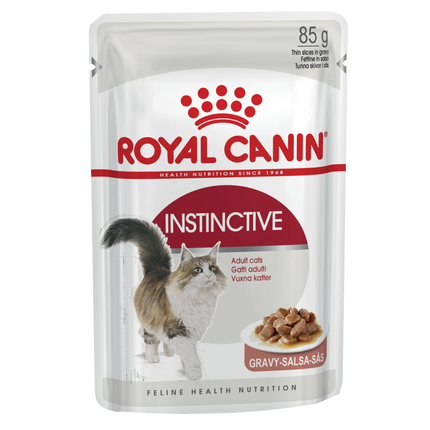 Royal Canin - Instinctive Gravy 12+ Senior Cat Wet Food (85g x 12pk)