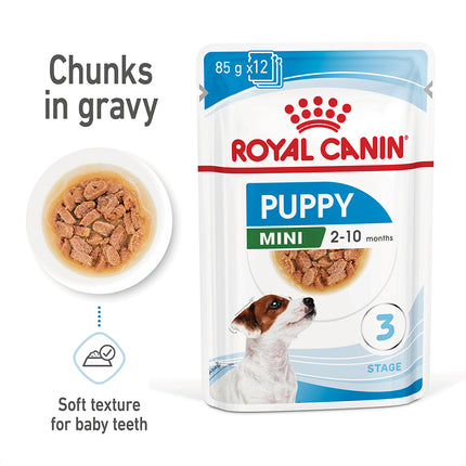 Royal Canin - Mini Puppy Dog Wet Food (85g x 12pk)