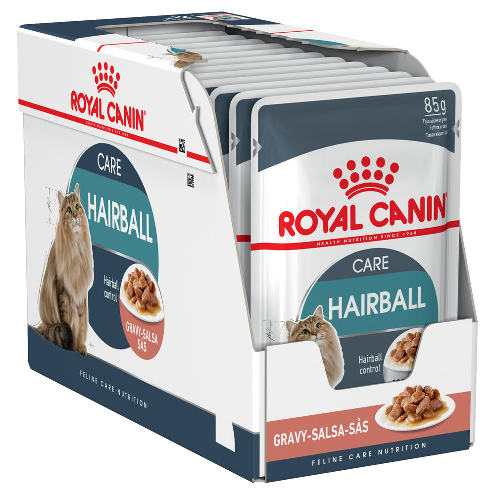 Royal Canin - Hairball Care Gravy Adult Cat Wet Food (85g x 12pk)  Pets  Domain