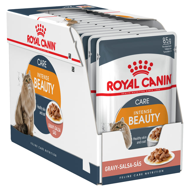Royal Canin - Cat Intense Beauty in Gravy Wet Food (85g x 12pk)
