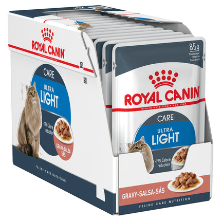 Royal Canin - Cat Ultra Light in Gravy Wet Food (85g x 12pk)