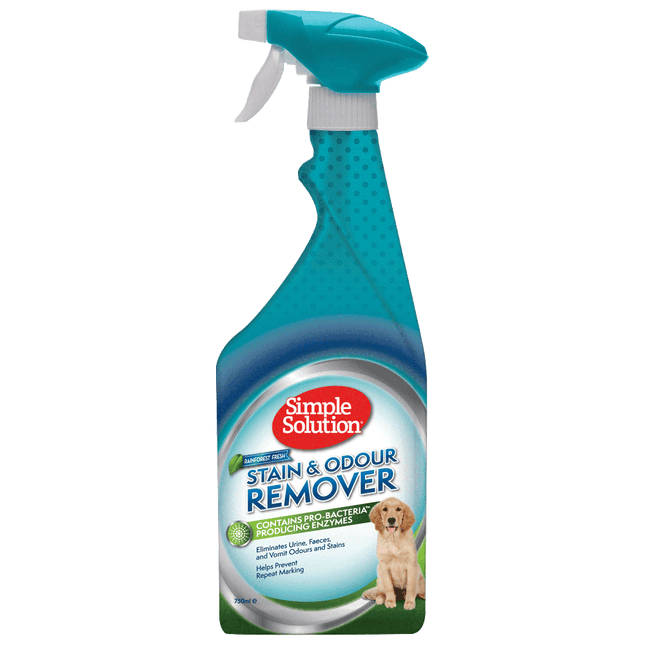 Simple Solution - Dog Stain & Odour Remover Rain Forest (750ml)