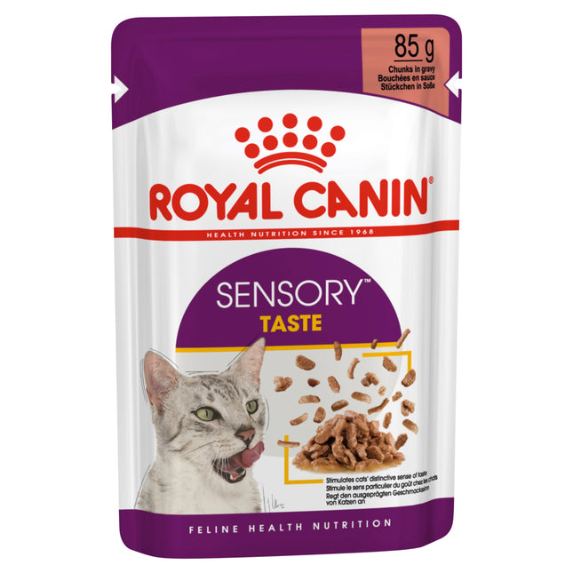 Royal Canin - Sensory Taste Gravy Adult Cat Wet Food (85g x 12pk)