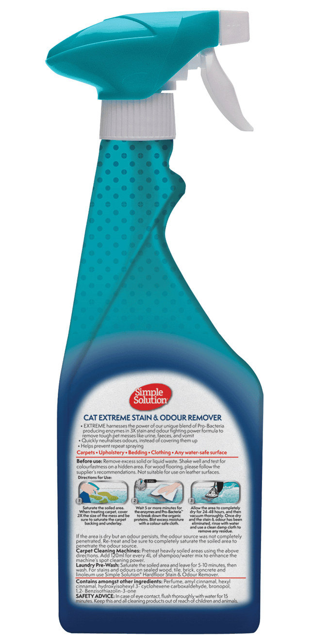 Simple Solution - Cat Extreme Stain and Odour Remover (500ml)
