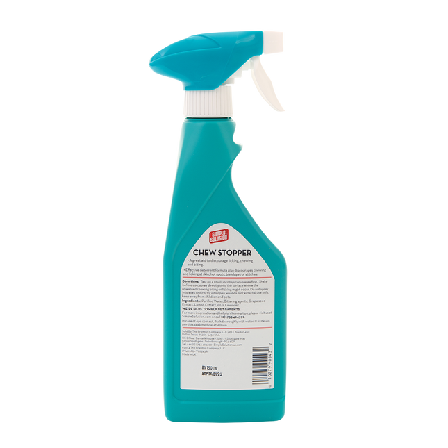 Simple Solution - Chew Stopper (500ml)