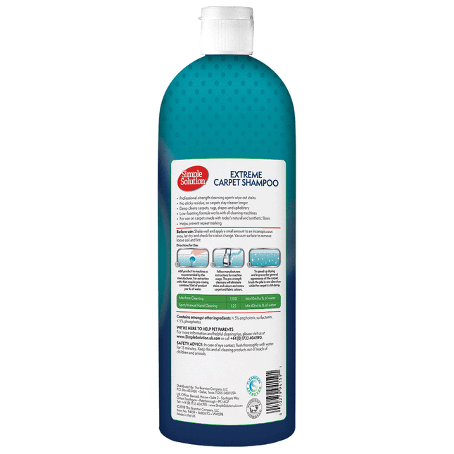 Simple Solution - Extreme Carpet Shampoo (1L)