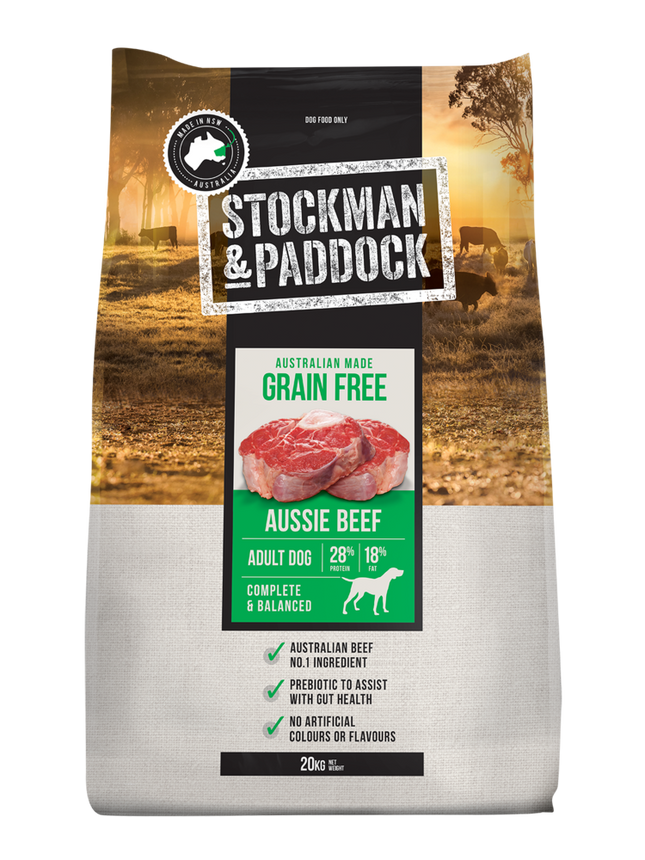 Stockman & Paddock - Grain Free Dry Dog Food (20kg)