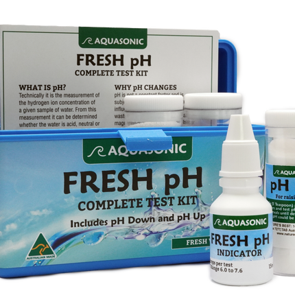 Aquasonic - Complete Freshwater pH Test Kit
