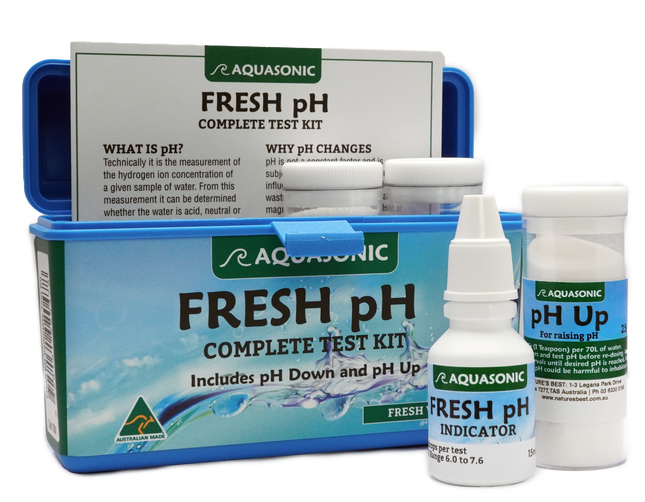 Aquasonic - Complete Freshwater pH Test Kit