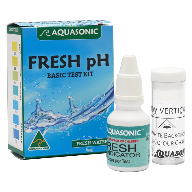 Aquasonic - Basic Freshwater pH Test Kit