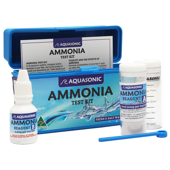 Aquasonic - Ammonia Test Kit