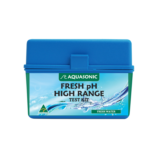 Aquasonic - Freshwater High Range pH Test Kit