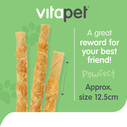 VitaPet - Chicken Wrapped Rawhide Dog Treat (18pk)