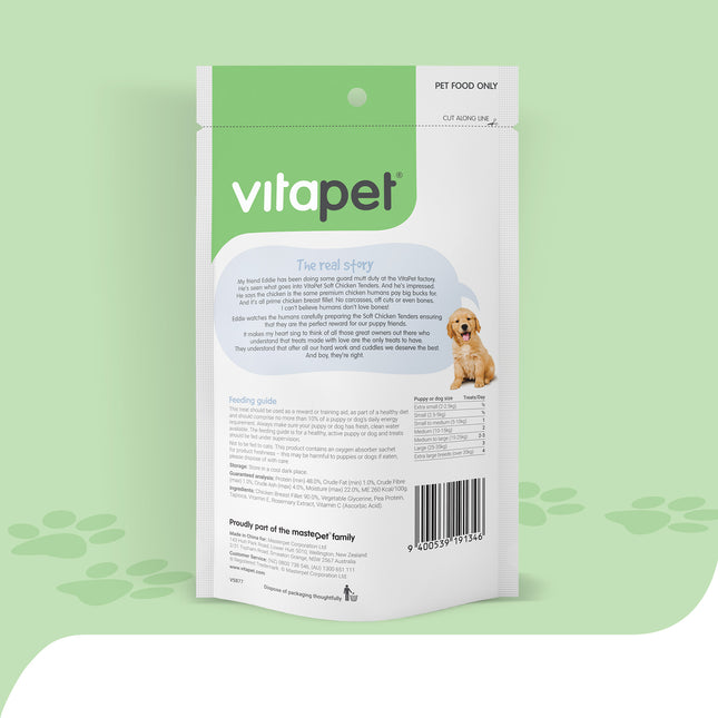 VitaPet - Soft Chicken Tenders Dog Treat (100g)