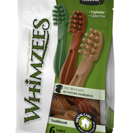 Whimzees - Toothbrush Star Dog Treat (6pk)