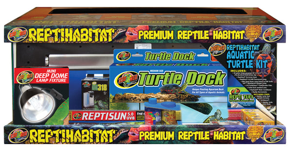 Zoo Med - ReptiHabitat Turtle Starter Kit – Pets Domain