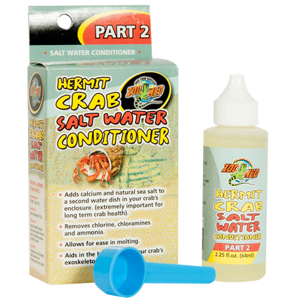 Zoo Med - Hermit Crab Salt Water Conditioner (64ml)
