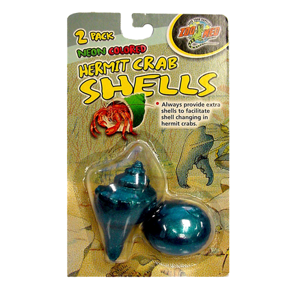 Zoo Med - Hermit Crab Neon Shells (2pk)