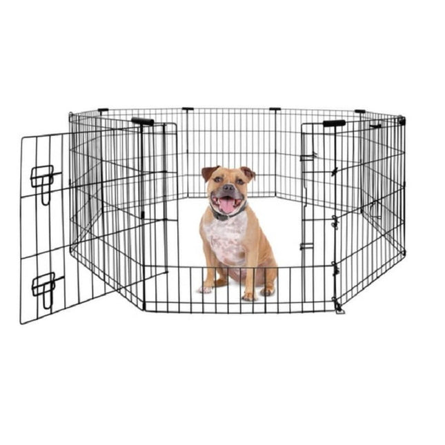 Yours Droolly - Exercise Pen with Door (30in)